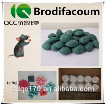 Brodifacoum 98% TC 0.005% Bloc de cire CAS 56073-10-0